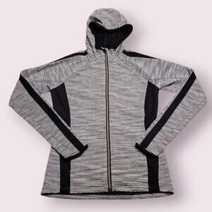 Athleta Snowscape Hooded Jacket XS Space Dye